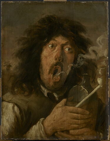 Le Fumeur (autoportrait présumé)