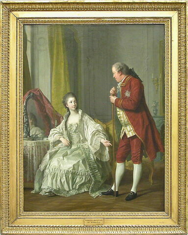 Portrait du marquis de Marigny (1727-1781) et de sa femme, née Marie-Françoise Constance Julie Filleul (1751-1822), image 2/2