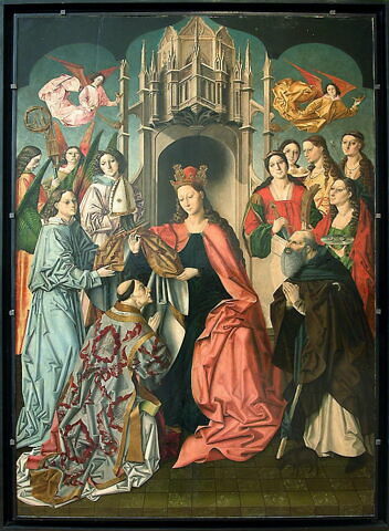 L'imposition de la chasuble à saint Ildefonse, image 2/5