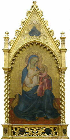 La Vierge d'Humilité allaitant l'Enfant, image 2/4