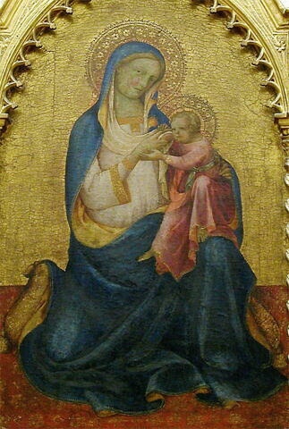 La Vierge d'Humilité allaitant l'Enfant, image 3/4