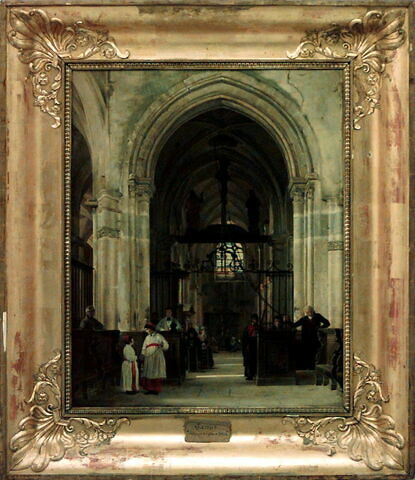 Intérieur de l'église de Saint-Prix, vallée de Montmorency (Val d'Oise)., image 3/4