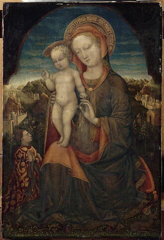 La Vierge d'Humilité adorée par un prince de la maison d'Este, image 3/3