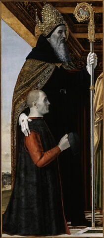 Saint Augustin et un donateur, image 4/4