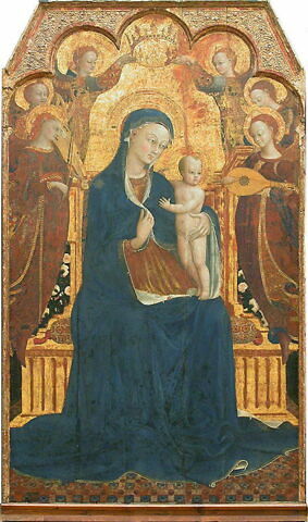 La Vierge et l'Enfant entourés de six anges, image 7/10