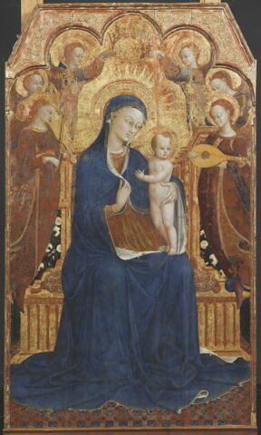 La Vierge et l'Enfant entourés de six anges, image 1/10