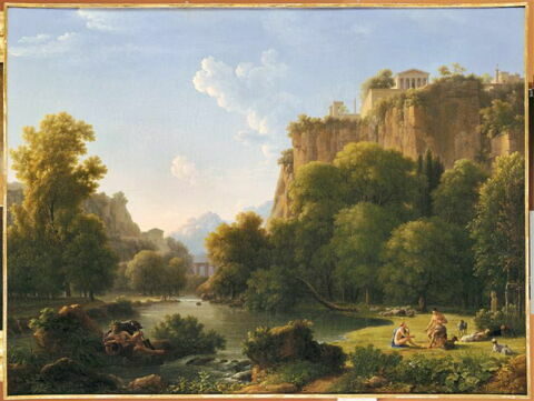 Paysage historique : Psyché et le dieu Pan., image 6/6