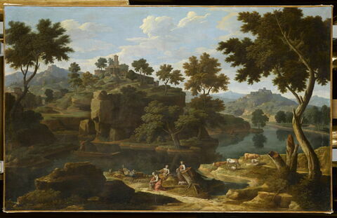 Paysage à la rivière.