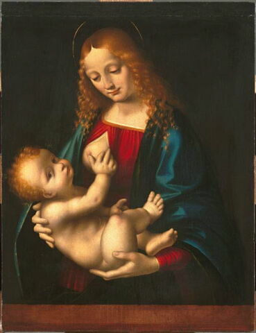 La Vierge allaitant l'Enfant Jésus, image 5/6