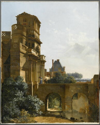 Vue de l'entrée du Château d'Anet (Eure-et-Loir), image 2/3