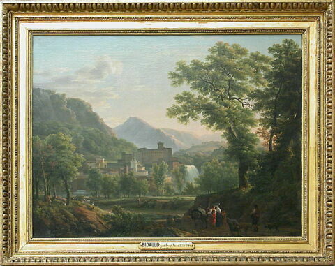 Vue de l'île de Sora, dans le royaume de Naples (Isola del Liri, près de Sora)., image 2/2