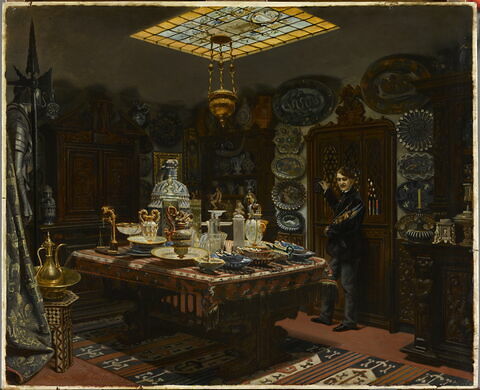 Intérieur du cabinet de Monsieur Sauvageot