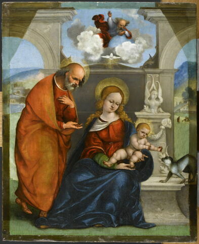 La Sainte Famille et la Sainte Trinité, image 2/3