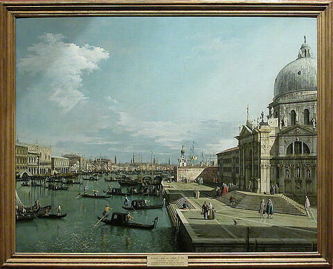 L'entrée du Grand Canal et l'église de la Salute, image 3/3