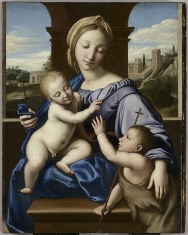 La Vierge à l'Enfant avec saint Jean Baptiste