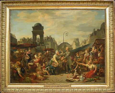 Une Scène du marché des Innocents, à Paris, image 3/5