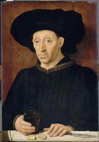 Homme au verre de vin, image 3/3