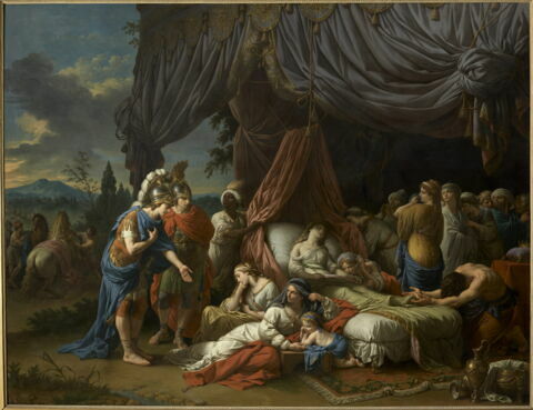 La mort de la femme de Darius