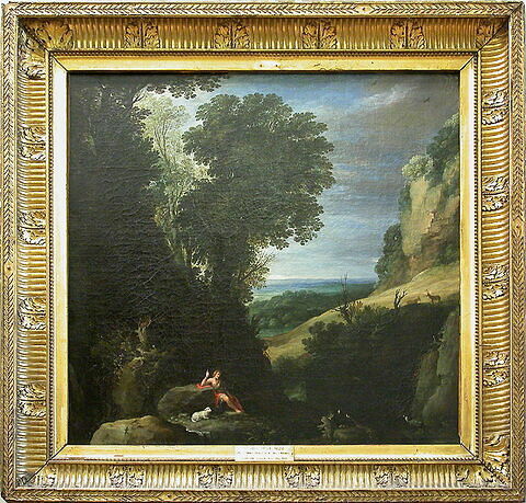 Paysage avec saint Jean Baptiste, image 3/3