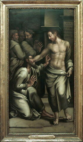 L'incrédulité de saint Thomas. Au revers: L'apparition du Christ à la Madeleine, image 3/4