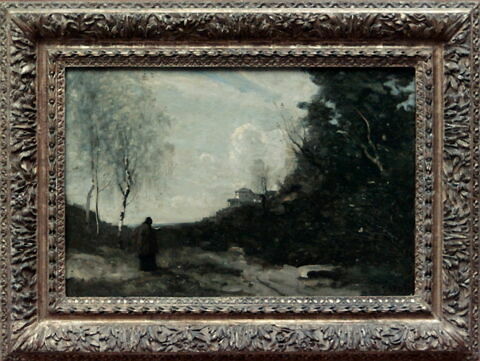 La Muse rustique, dit aussi La bergère, ou à tort:Moine lisant dans un paysage., image 2/3