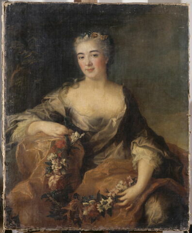 Mademoiselle Marie Pélissier (1707-1749), de l'Opéra, dit aussi Marie Pélissier en Flore., image 2/3