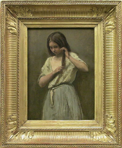 Jeune fille à sa toilette., image 2/2