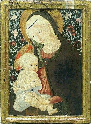 La Vierge et l'Enfant dans un buisson de roses, image 3/3