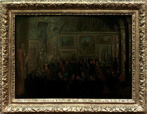 Séance de l'Académie royale de peinture et de sculpture au Louvre, image 4/4