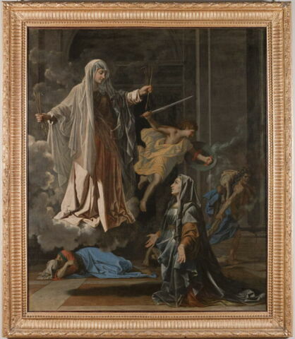 La Vision de sainte Françoise Romaine, image 4/6