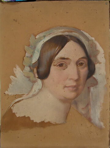 Tête de femme à bandeaux plats. Madame Desaux (mère du ministre), image 2/4