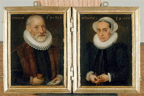 Portrait d'homme et portrait de femme, image 3/4