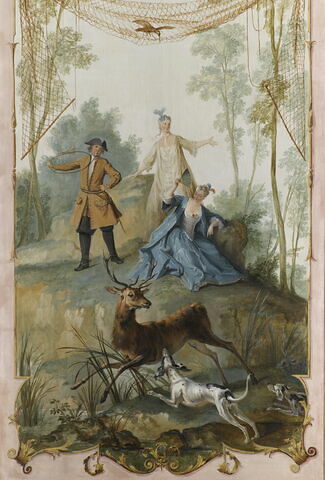 Les Divertissements champêtres : La Chasse, image 2/8