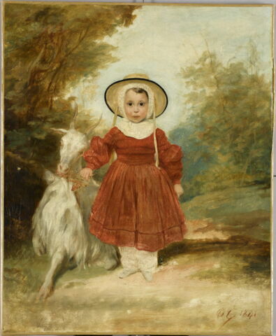 Portrait de A. Bés fils, enfant