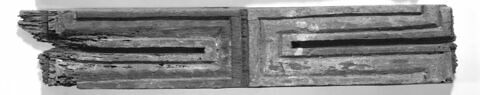 décor architectural ; frise ; fragment