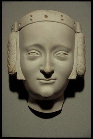 Masque de Marie de France fille de Charles IV