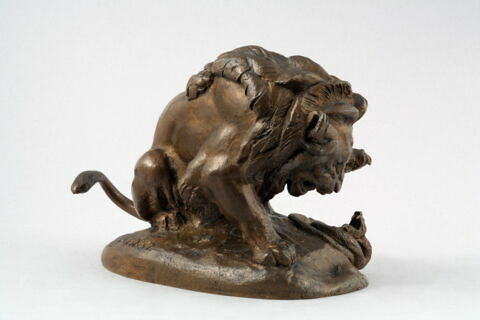 Lion au serpent à la patte levée, image 5/10