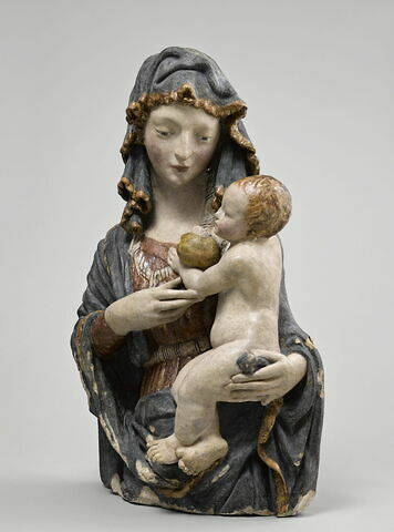 La Vierge et l'Enfant tenant une grenade, image 3/7