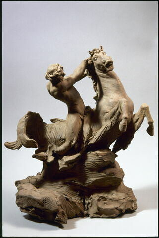 Triton et cheval marin