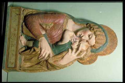 Fragment de La vierge et l'enfant dite la madone de Vérone, image 3/4