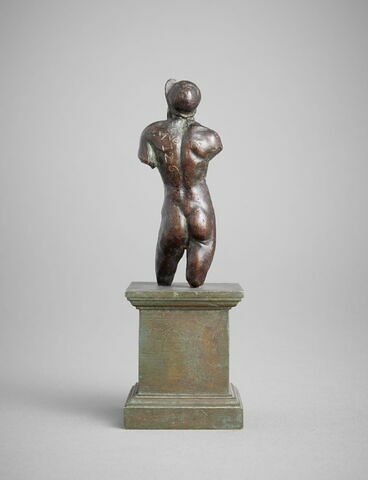 Statuette : vieillard sans bras ni jambes, image 3/3