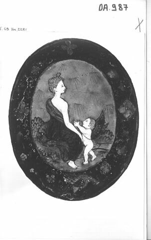 Revers de miroir : Vénus et l'Amour, image 2/4