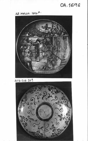 Coupe (pied arasé) : couronnement d'un roi (Charles Quint ?) ou l'influence de la planète Jupiter, image 4/4