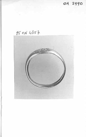 Bague sigillaire avec inscription : XIS-EES, image 3/5