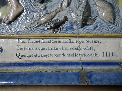 Plaque rectangulaire : Allégorie de l'Eau, image 7/9