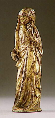 Statuette : Vierge d'Annonciation, image 2/2