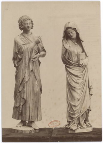 Statuette : Vierge d'Annonciation, image 7/7