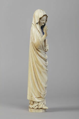 Statuette : Vierge d'Annonciation, image 4/7