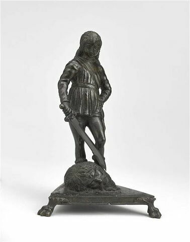 Statuette : David vainqueur de Goliath, image 2/9