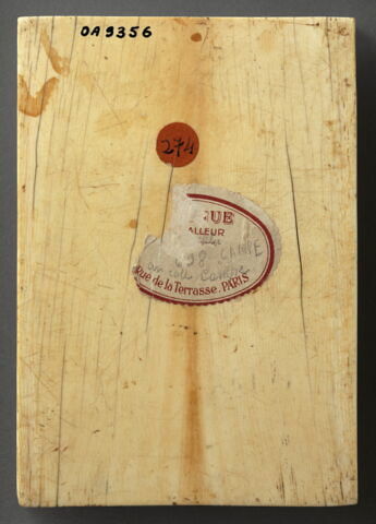 Feuillet droit de diptyque : la Crucifixion, image 2/2